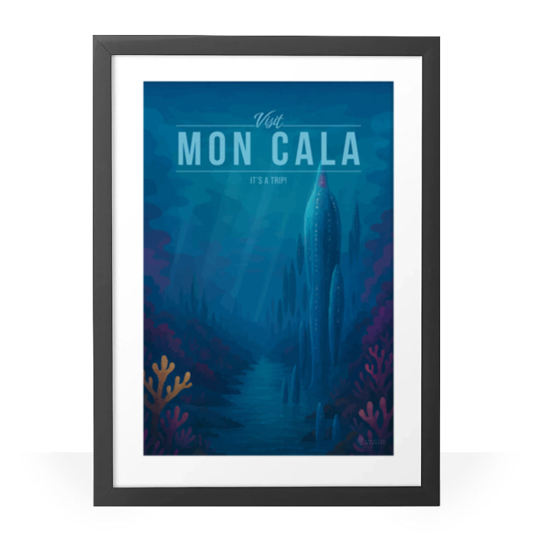 Mon Cala Travel Poster