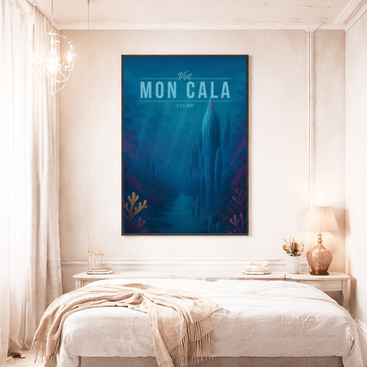 Mon Cala Travel Poster