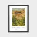 montezuma-castle-gray-bg-framed