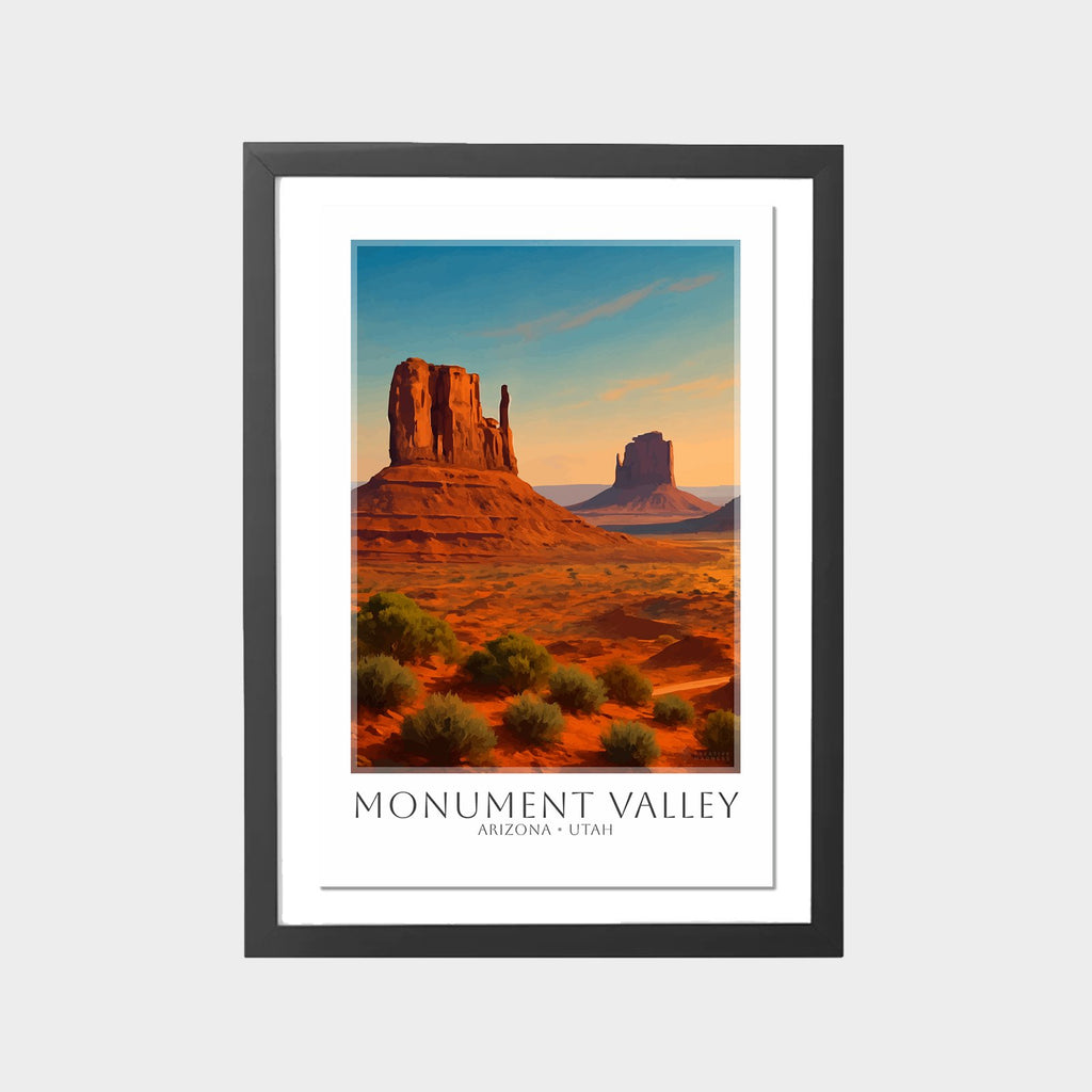 monument-valley-gray-bg-framed
