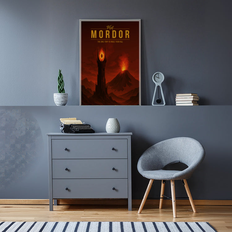 Mordor Travel Poster