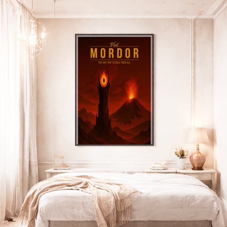 Mordor Travel Poster