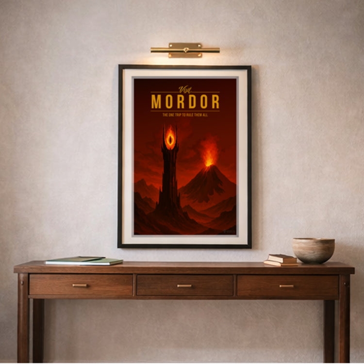 Mordor Travel Poster