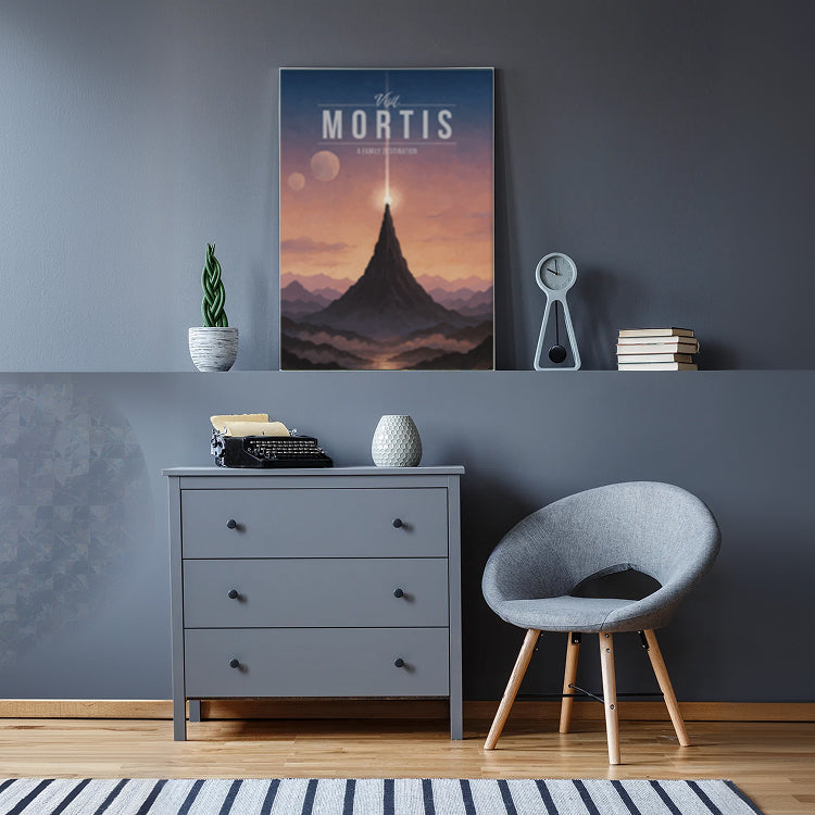 Mortis Travel Poster