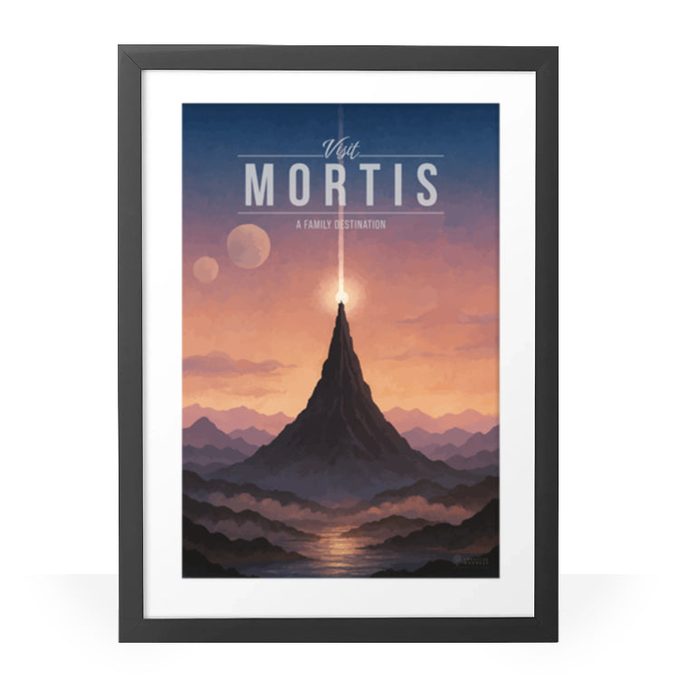 Mortis Travel Poster