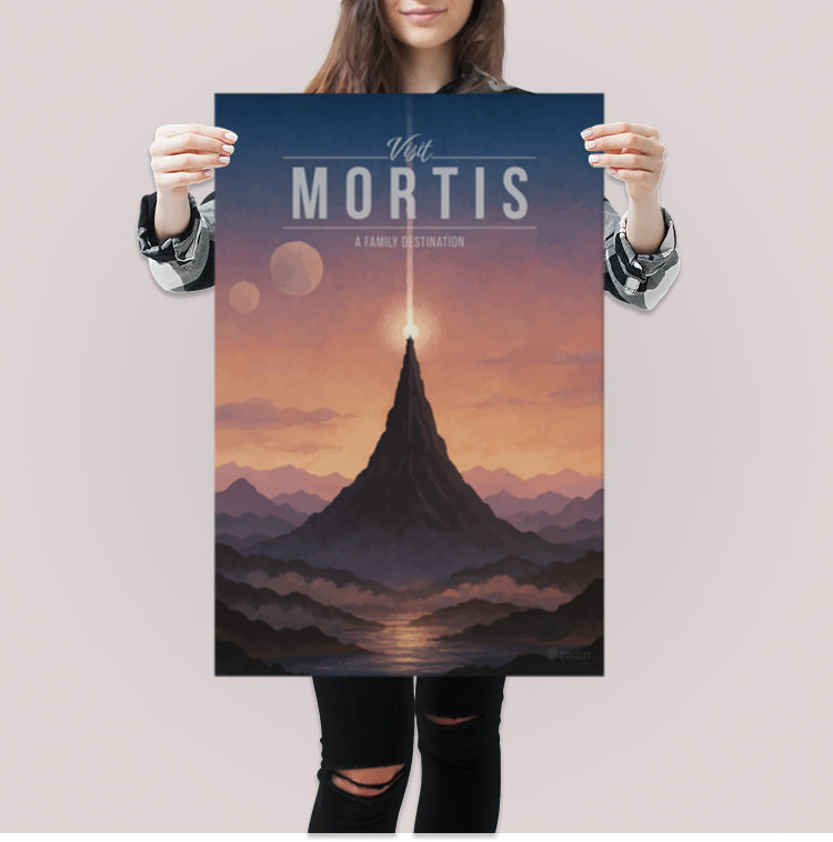 Mortis Travel Poster