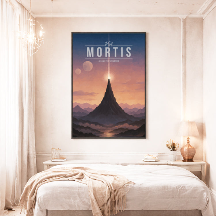 Mortis Travel Poster