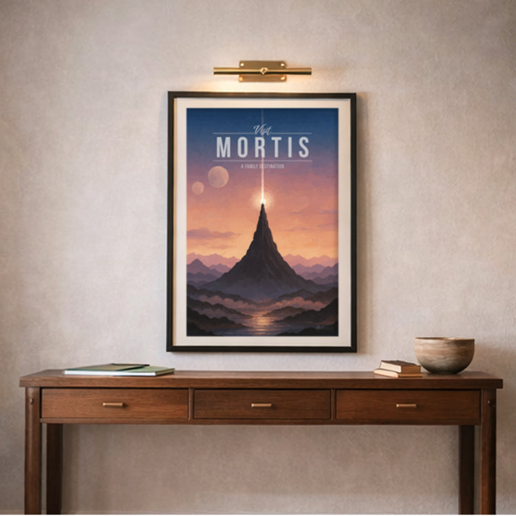 Mortis Travel Poster