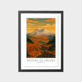 mount-st-helens-gray-bg-framed