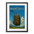 Moving Castle Travel Poster