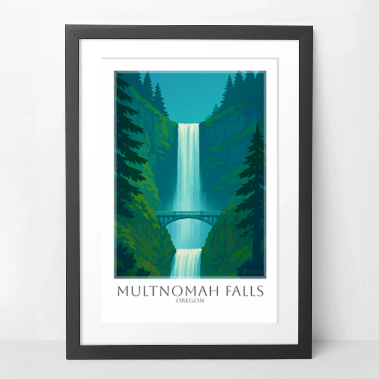 multnomah-falls-framed