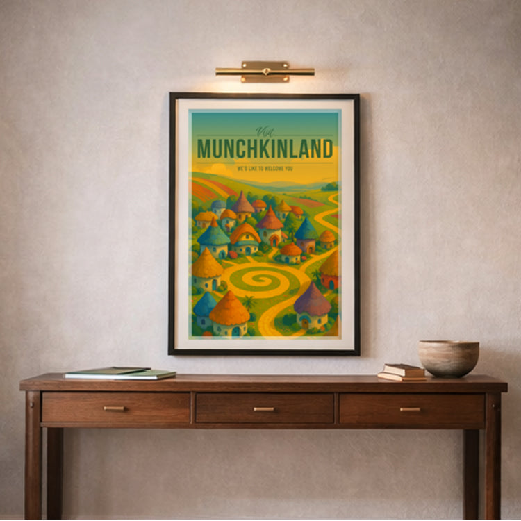 Munchkinland Travel Poster