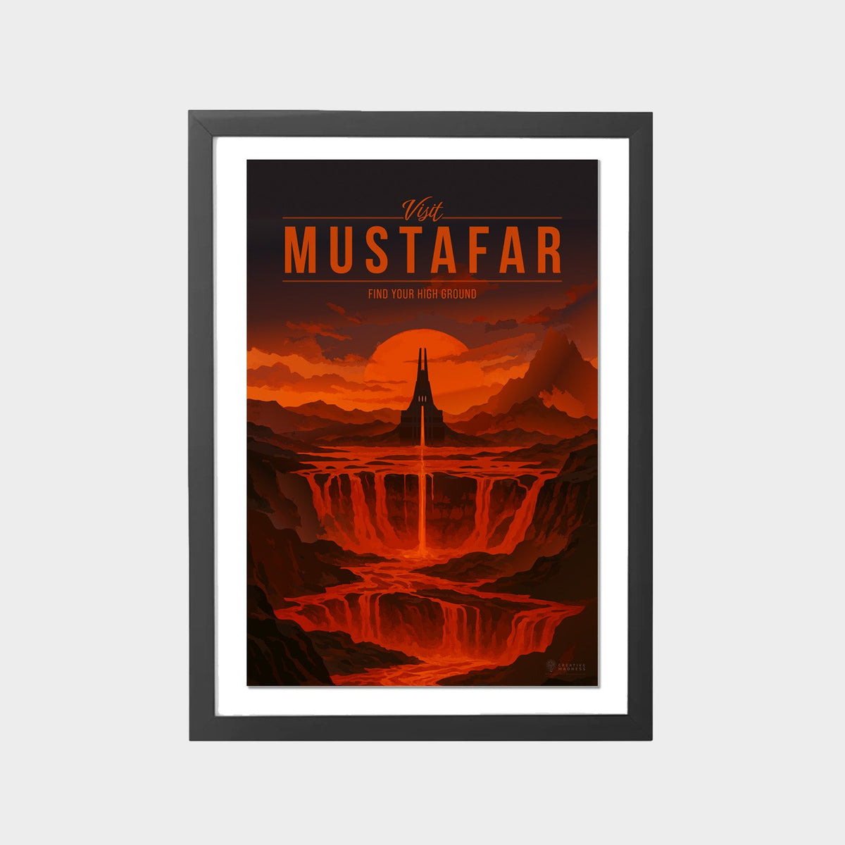 mustafar-gray-bg-framed
