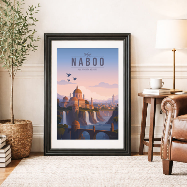 Naboo Travel Poster