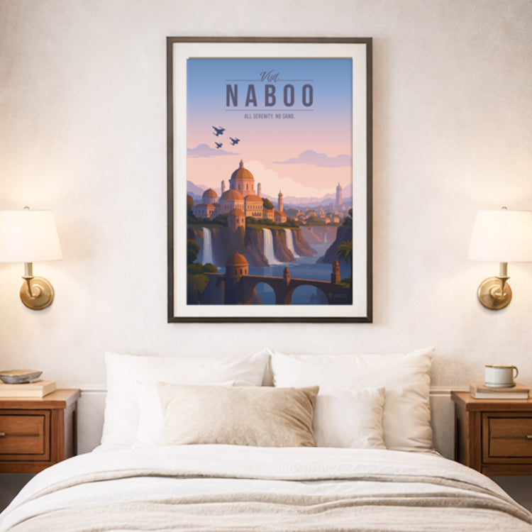 Naboo Travel Poster