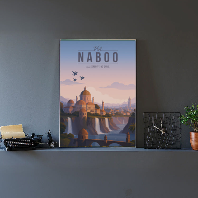 Naboo Travel Poster