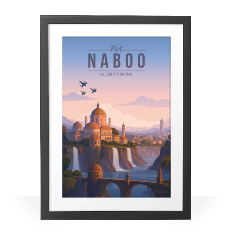Naboo Travel Poster