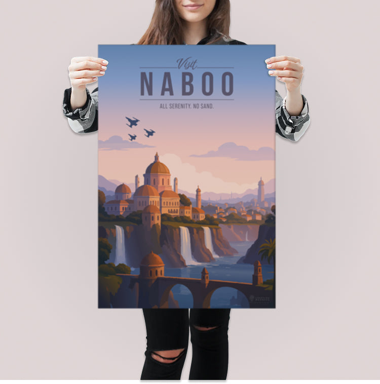 Naboo Travel Poster