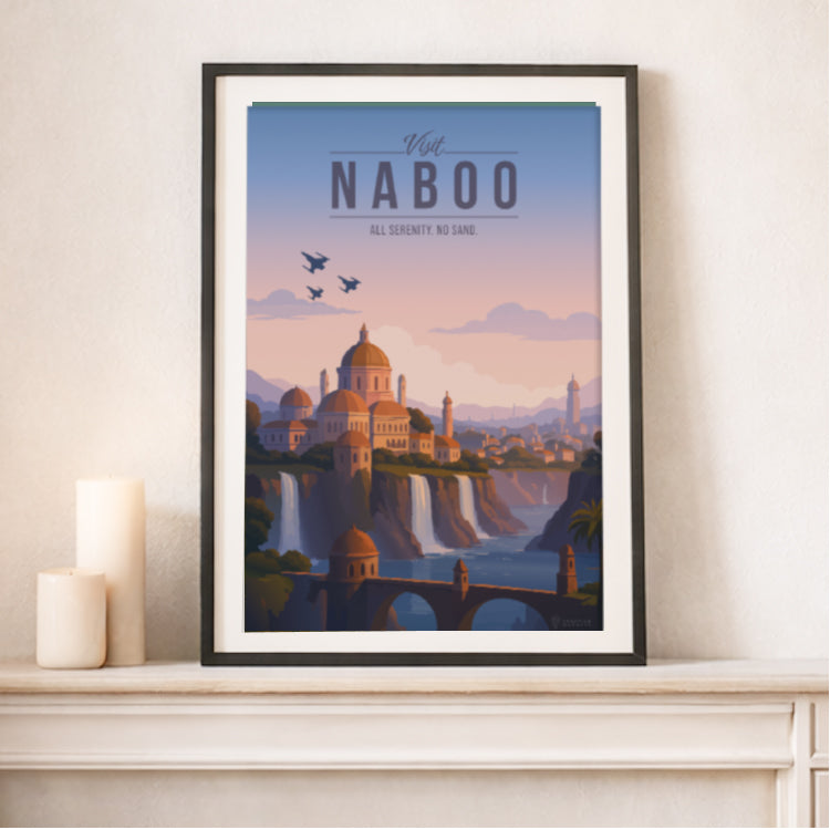 Naboo Travel Poster