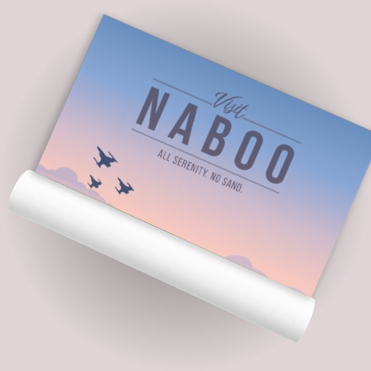 Naboo Travel Poster