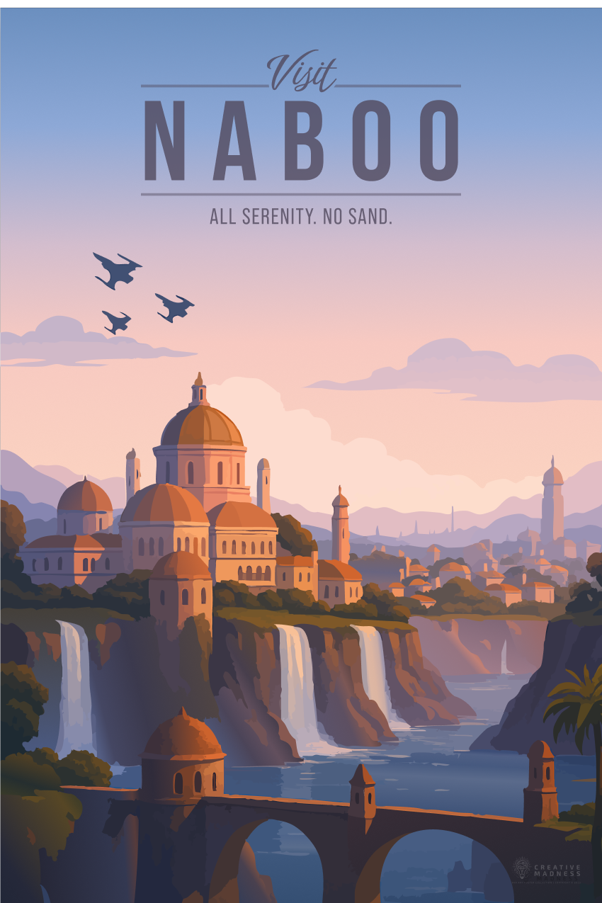 Naboo Travel Poster