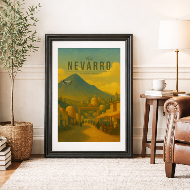 Nevarro Travel Poster