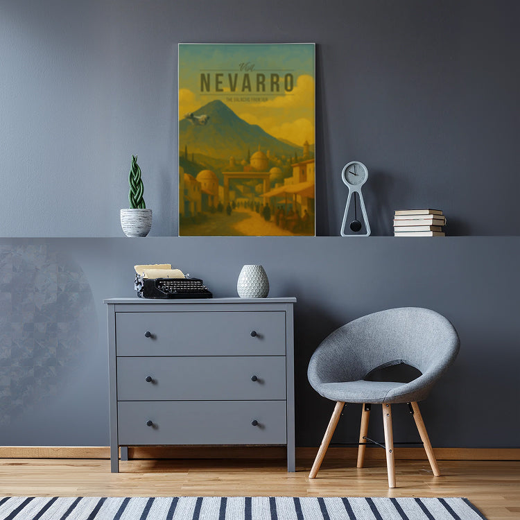 Nevarro Travel Poster