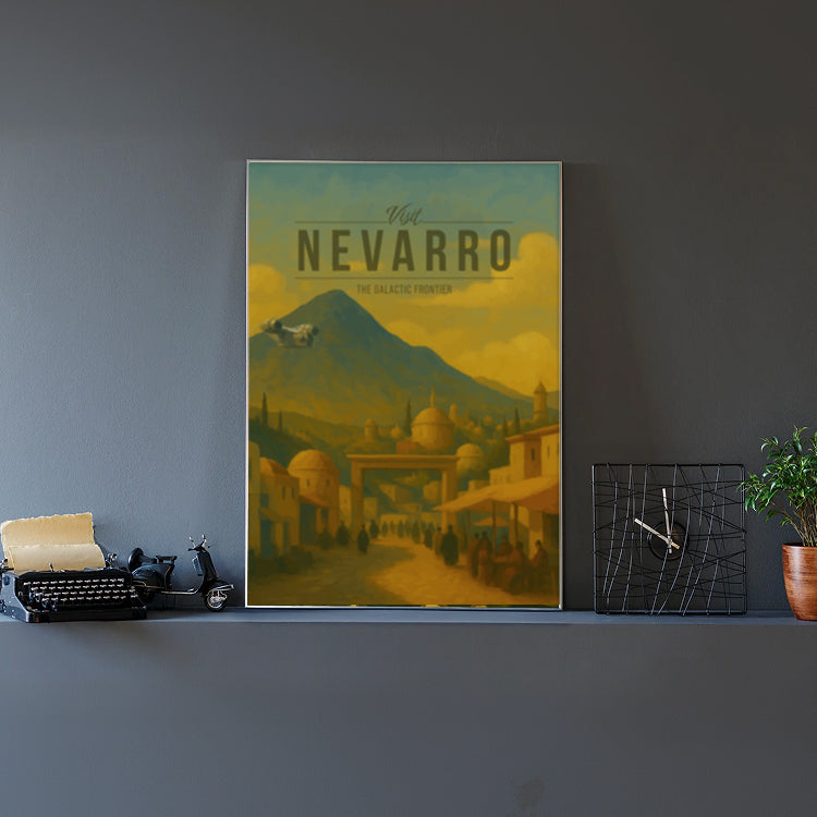 Nevarro Travel Poster