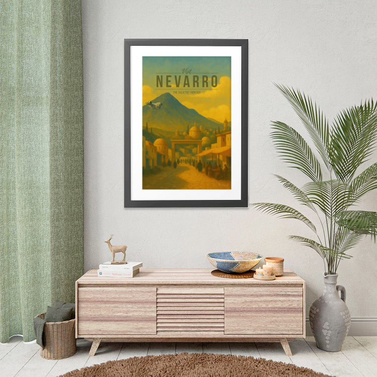 Nevarro Travel Poster