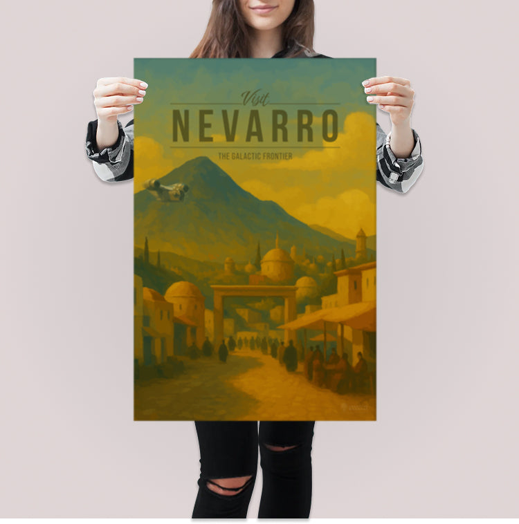 Nevarro Travel Poster