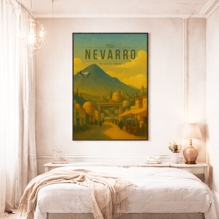 Nevarro Travel Poster
