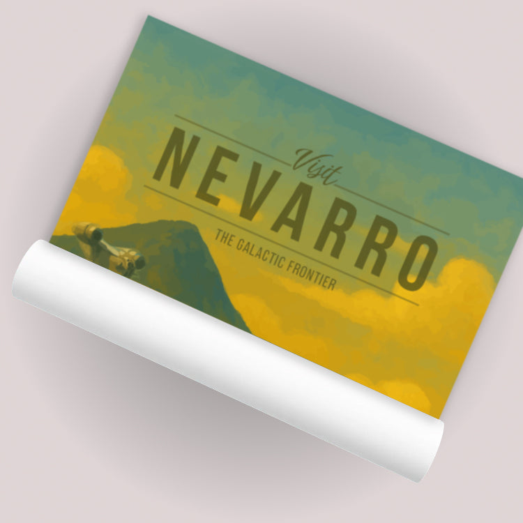 Nevarro Travel Poster