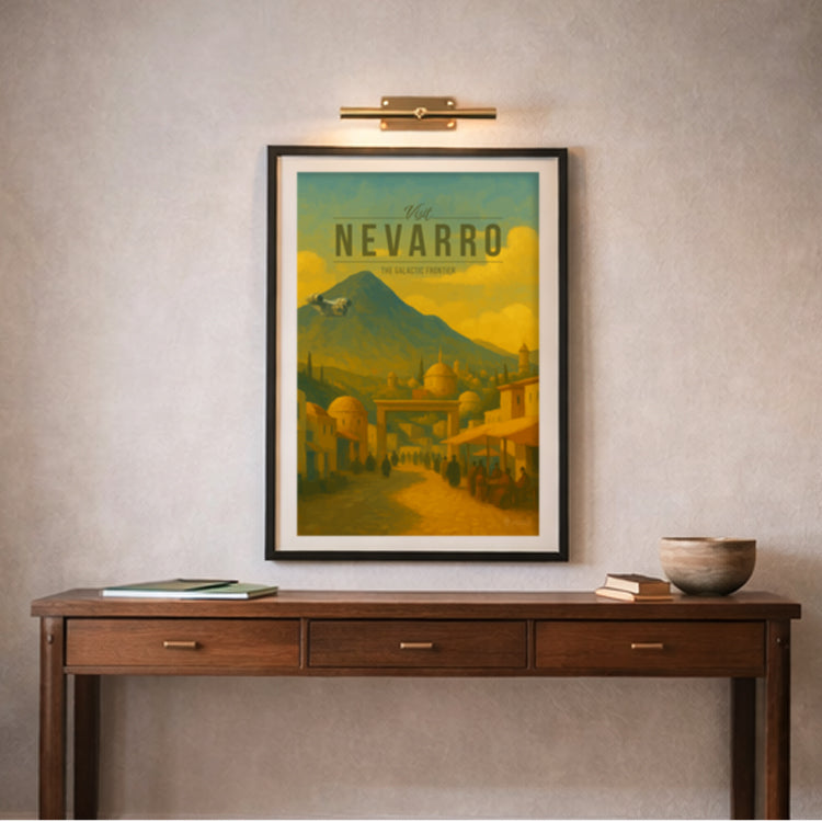 Nevarro Travel Poster