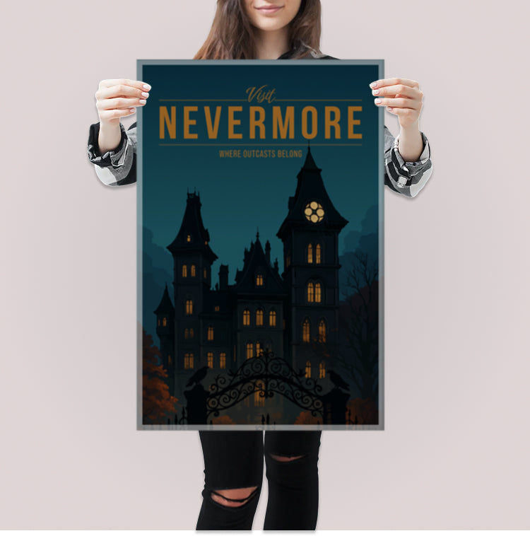 Nevermore Travel Poster