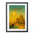 Niamos Travel Poster