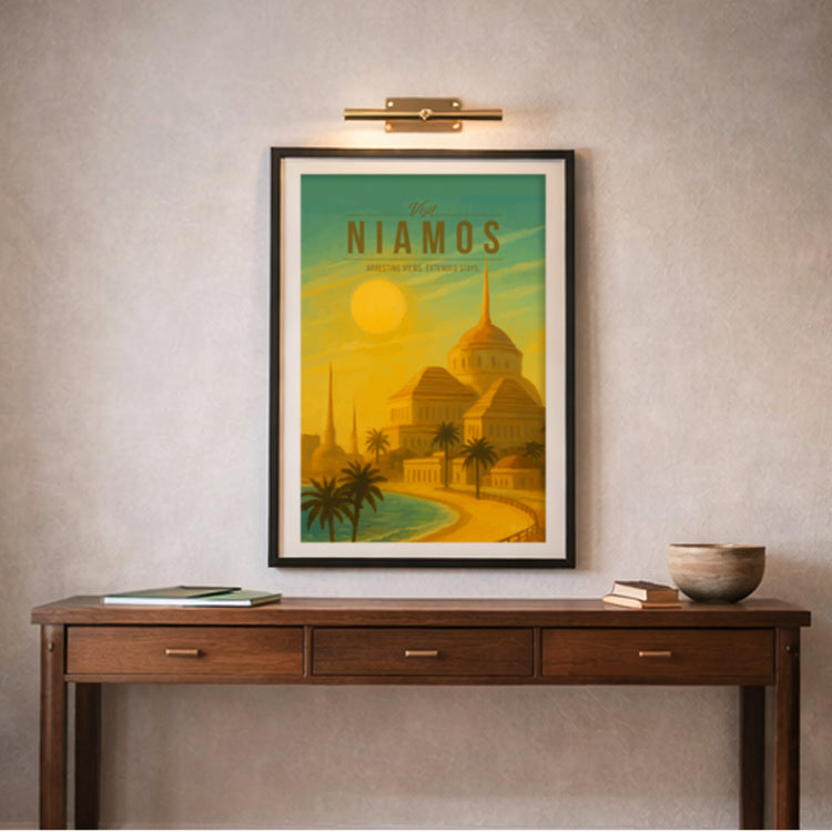 Niamos Travel Poster