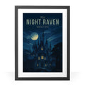 Night Raven Travel Poster