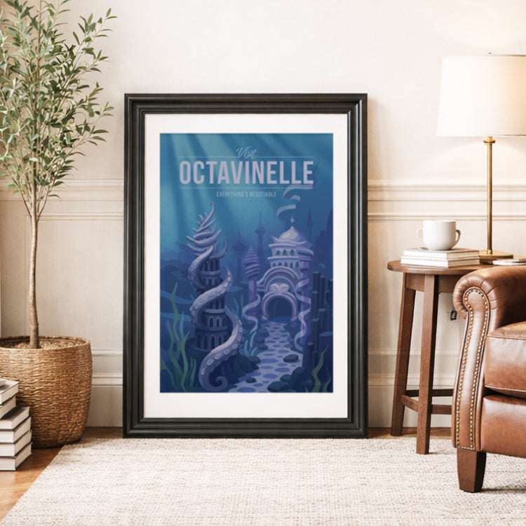 Octavinelle Travel Poster