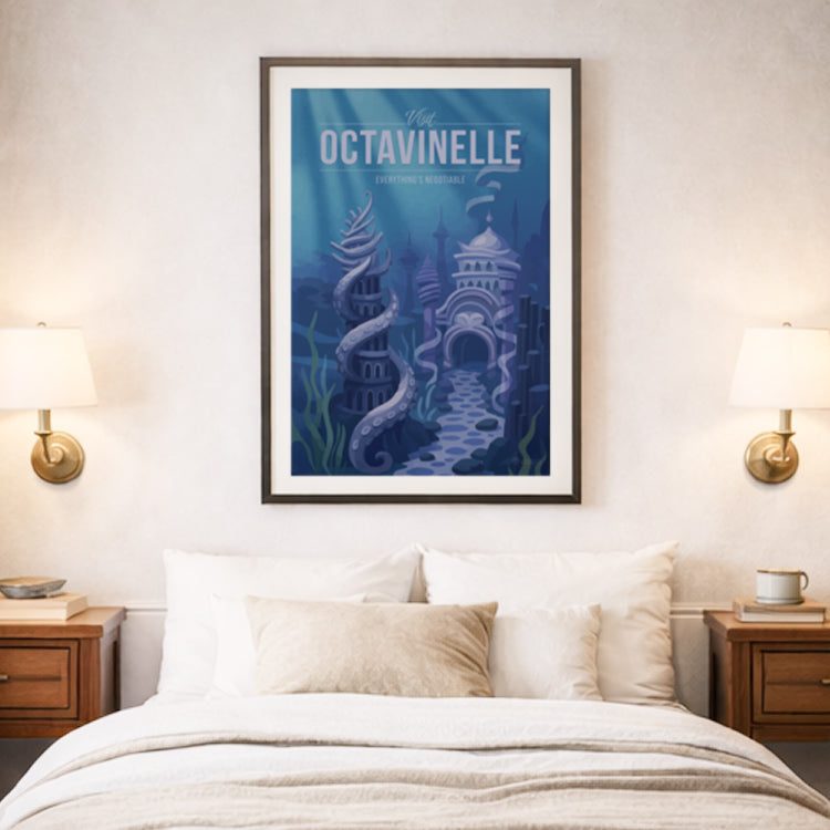 Octavinelle Travel Poster