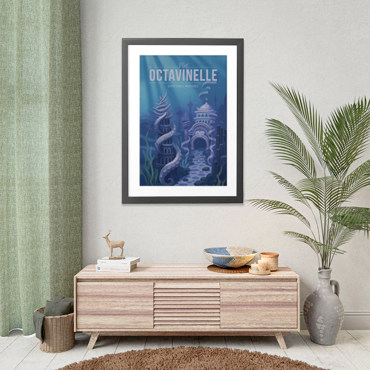 Octavinelle Travel Poster