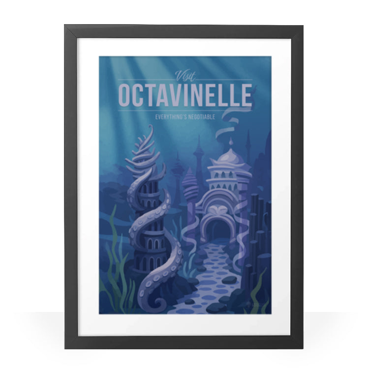 Octavinelle Travel Poster