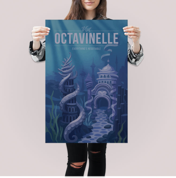Octavinelle Travel Poster