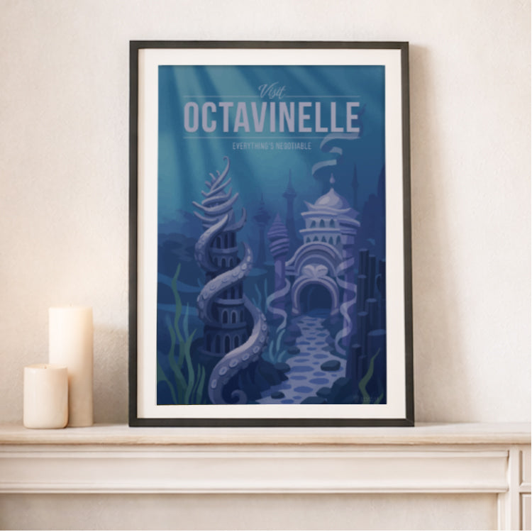 Octavinelle Travel Poster