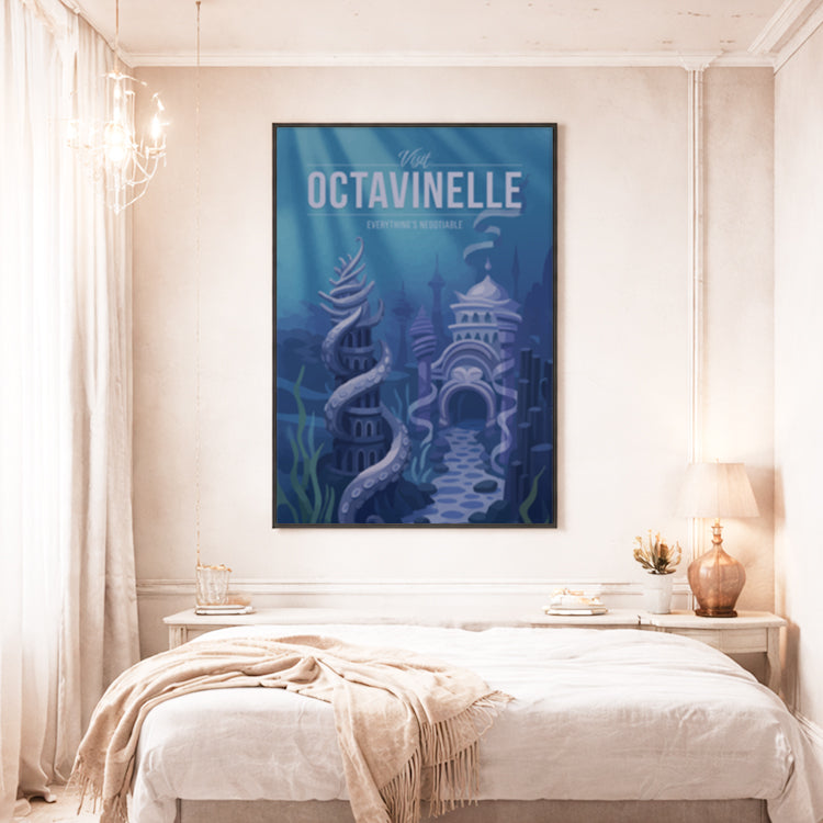 Octavinelle Travel Poster