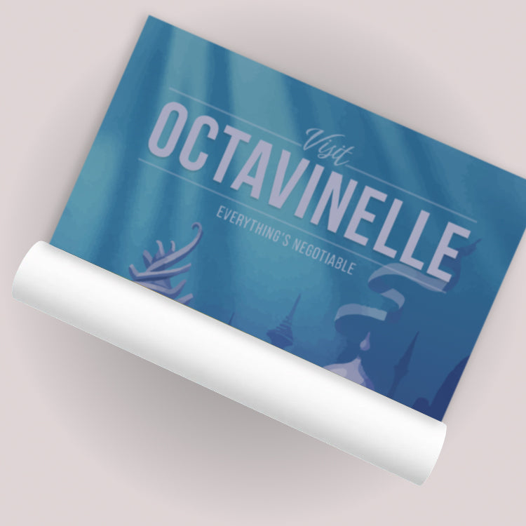 Octavinelle Travel Poster
