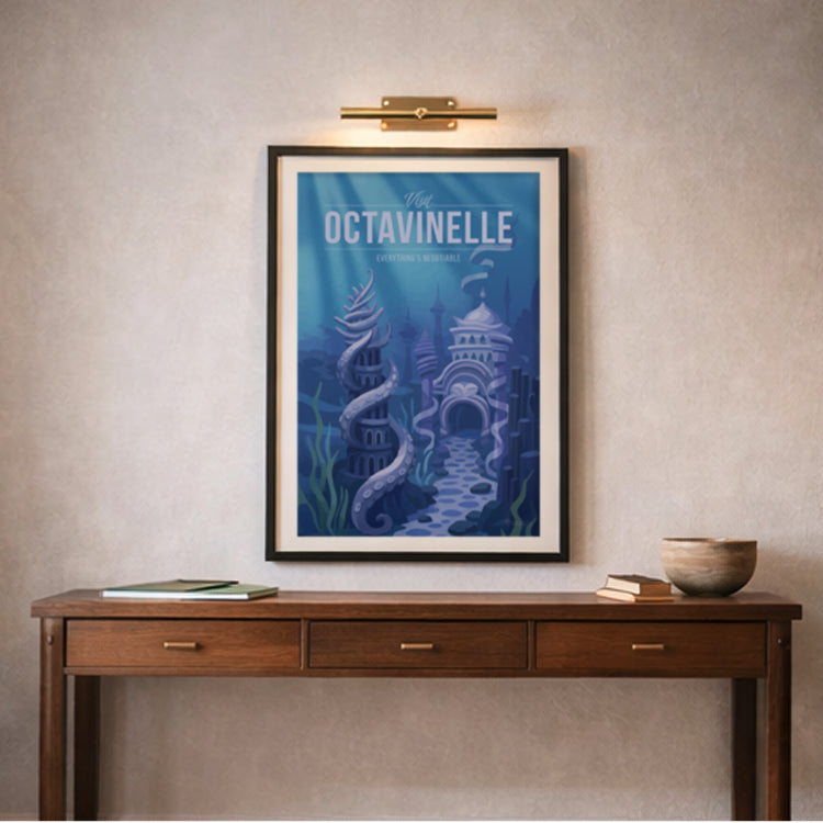 Octavinelle Travel Poster