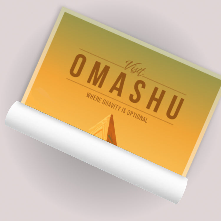 Omashu Travel Poster