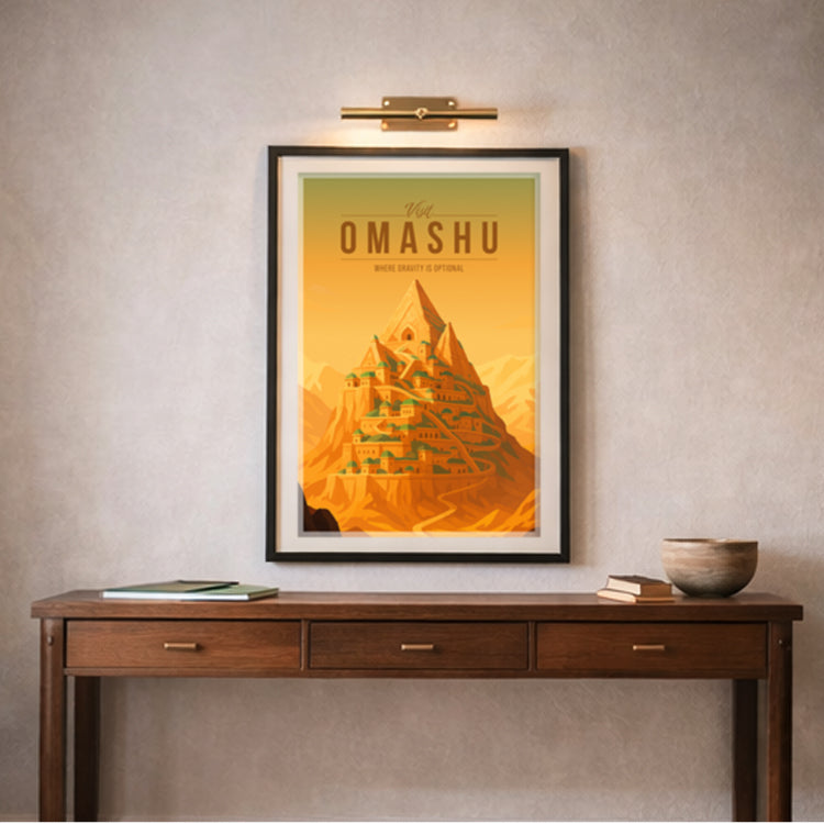 Omashu Travel Poster