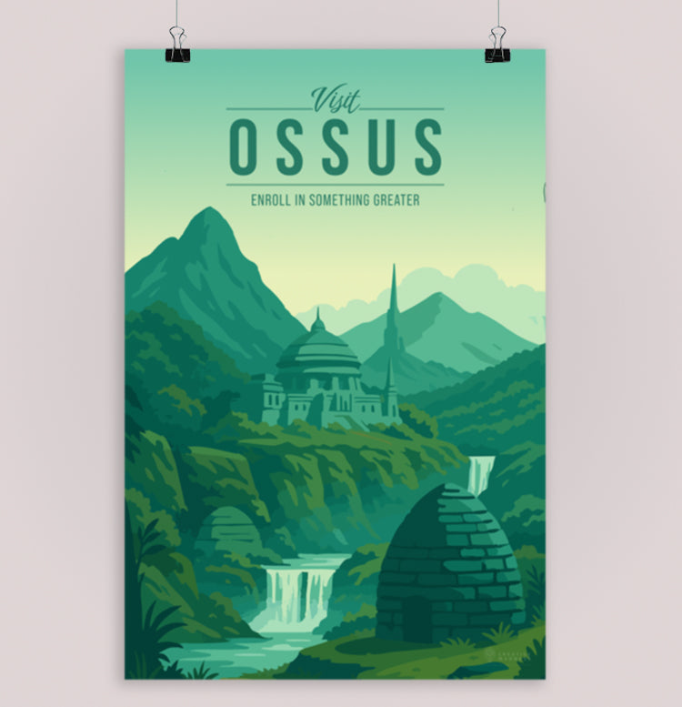 Ossus Travel Poster