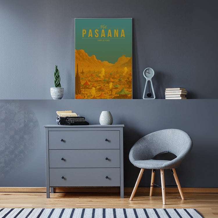 Pasaana Travel Poster